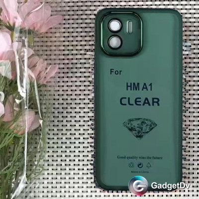 23397 Realme 10 защитная крышка-чехол, прозрачная с цвет.краями