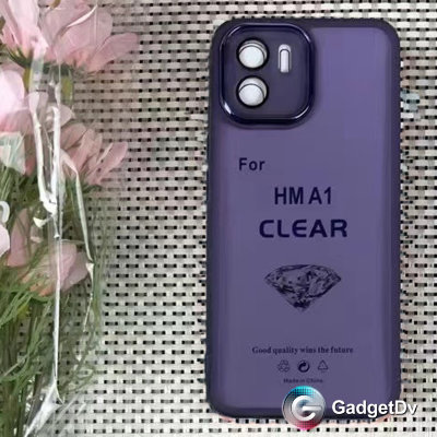 23397 Realme 10 защитная крышка-чехол, прозрачная с цвет.краями