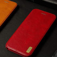 9963 iРhone7+ Чехол-книжка ХО (красный)