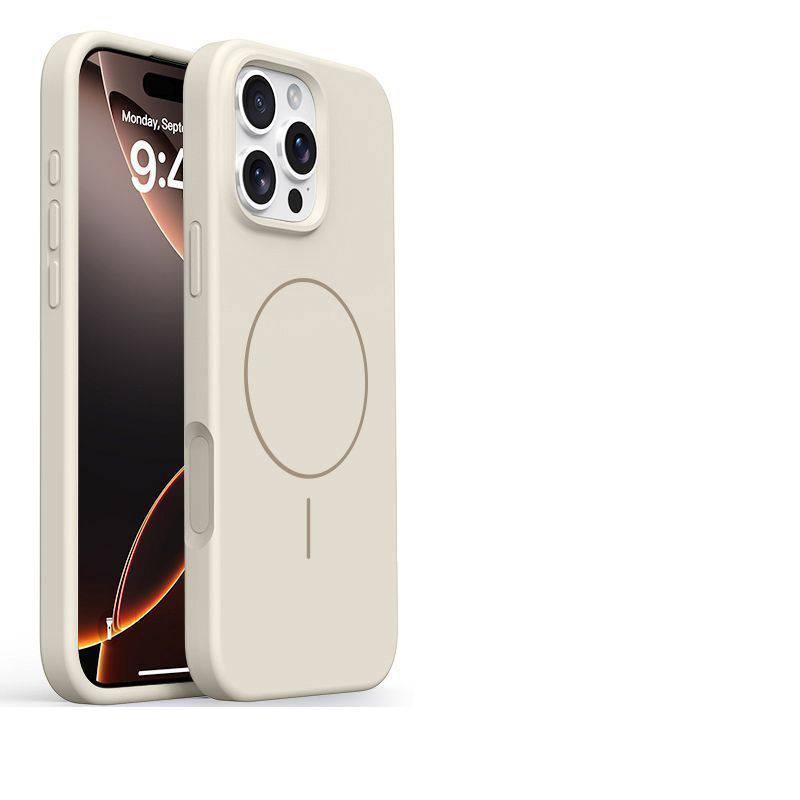 38229 iPhone 17 защитная крышка-чехол силикон однотонный