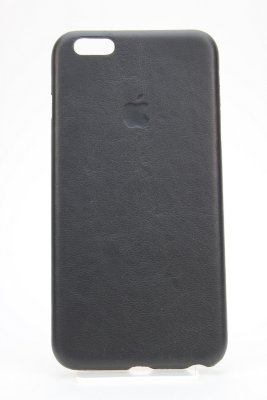 17-118 iРhone 6+ Защитная крышка кожаная (черный) 17-118 iРhone 6+ Защитная крышка кожаная (черный)