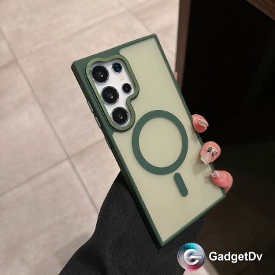 38826 Samsung S26 защитная крышка пластик цветной с MagSafe