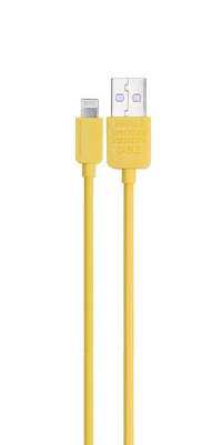 5-1020 Кабель USB iPhone5 1m Remax (желтый)