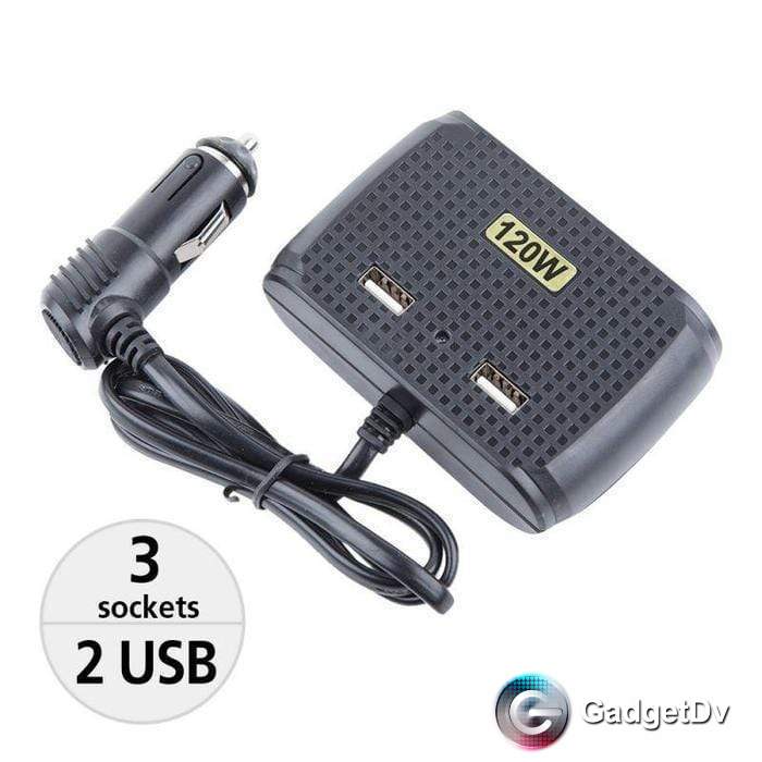 Автомобильное зарядное устройство1512 USBх2 (60431)