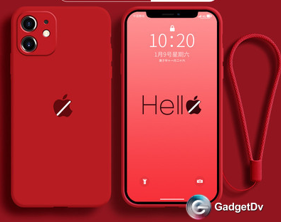 60602  iPhone 11 защитная крышка-чехол, силикон цветной