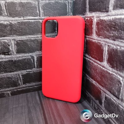 60602  iPhone 11 защитная крышка-чехол, силикон цветной