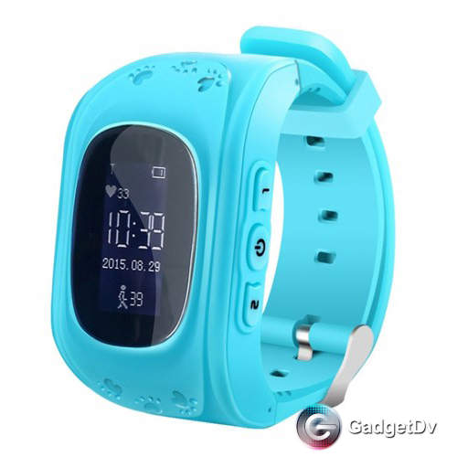 8607 Детские часы с GPS-модулем Smart Baby Watch Q50 Wonlex (голубой)