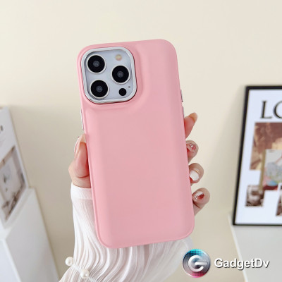 20826  iPhone13 ProMax защитная крышка-чехол, однотонный силикон