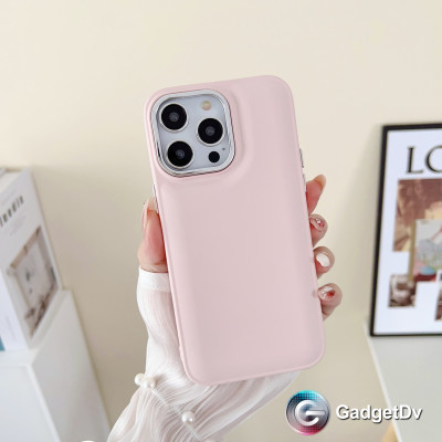 20826  iPhone13 ProMax защитная крышка-чехол, однотонный силикон