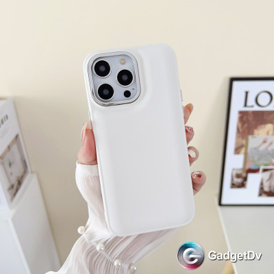 20826  iPhone13 ProMax защитная крышка-чехол, однотонный силикон