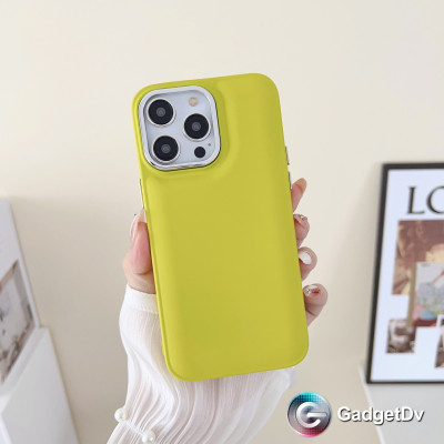 20826  iPhone13 ProMax защитная крышка-чехол, однотонный силикон