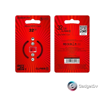 40045 MicroSD карта Borofon (32Gb) 40045 MicroSD карта Borofon (32Gb)