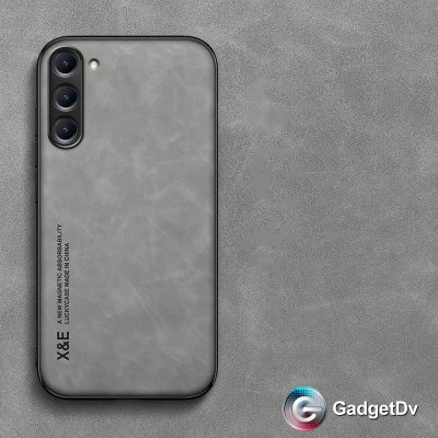 22098 Samsung S23 Ultra защитная крышка-чехол под замшу
