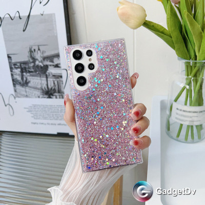 23187 Samsung A73 защитная крышка-чехол, блестки