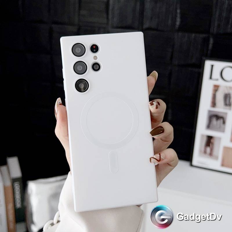 23398 Samsung S23Plus защитная крышка-чехол, силиконовая магнтиная