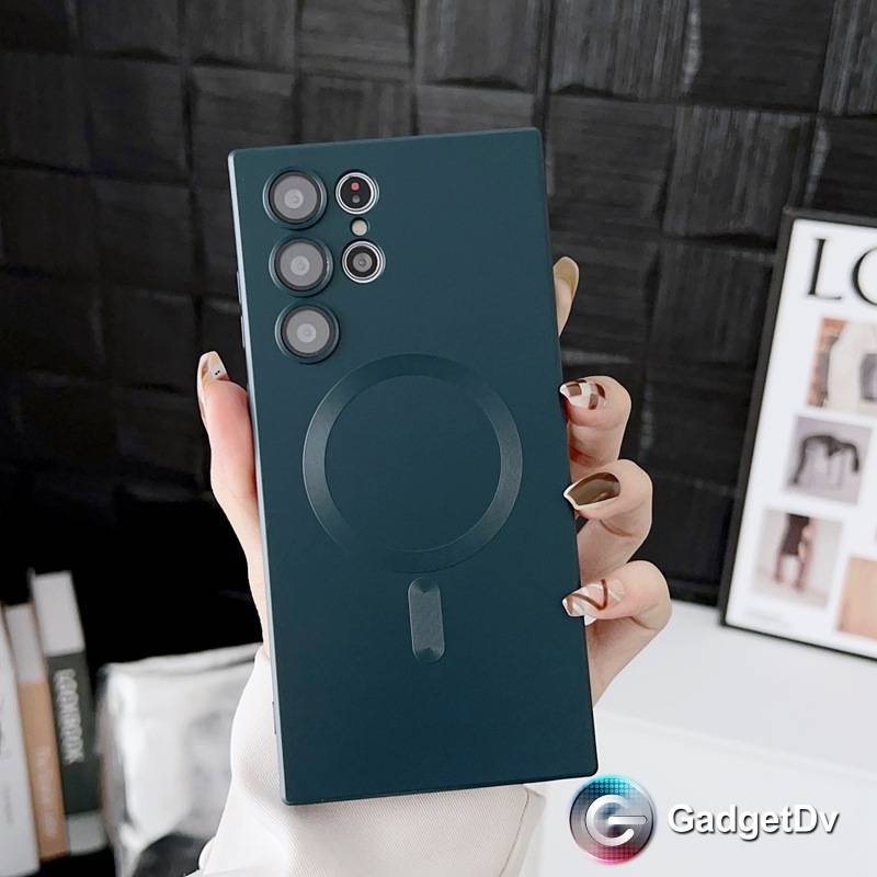 23398 Samsung S23Plus защитная крышка-чехол, силиконовая магнтиная