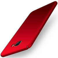 2493 Samsung A3 (2017) Защитная крышка пластиковая (красный)