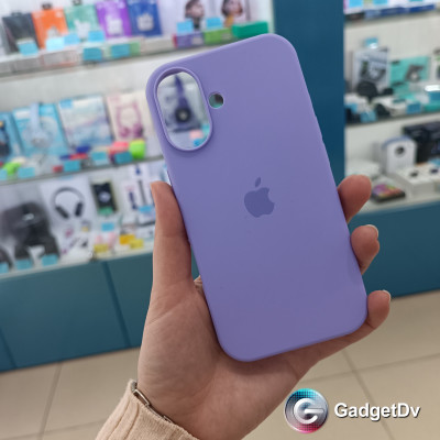 31027 iPhone 16 защитная крышка-чехол Silicone Case с логотипом