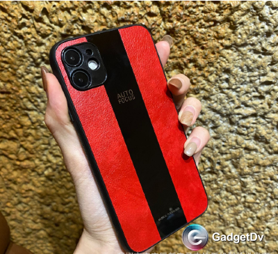 60603  iPhone 11 защитная крышка-чехол, тонкая с полосой