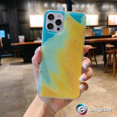 20321 Samsung A51 защитная крышка-чехол, блестящие разводы