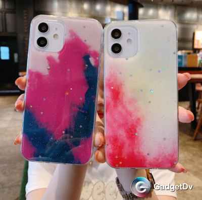 20321 Samsung A51 защитная крышка-чехол, блестящие разводы