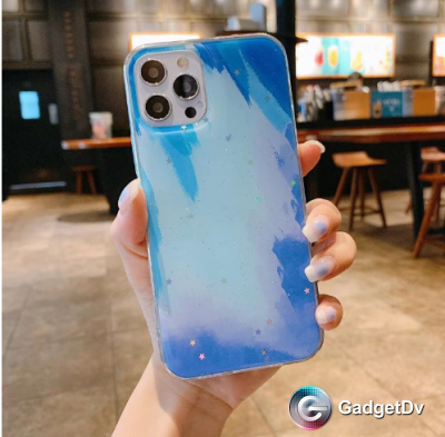 20321 Samsung A51 защитная крышка-чехол, блестящие разводы