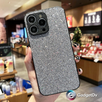 22099  iPhone 12 защитная крышка-чехол, блестки