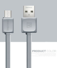 5-897 Кабель micro USB 1m Remax (серый)RC-008m