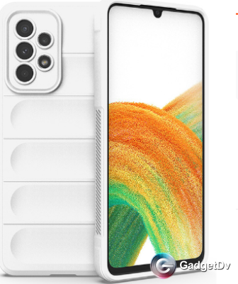 20828 Samsung A53 защитная крышка-чехол, фактурный силикон