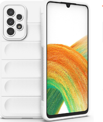 20828 Samsung A53 защитная крышка-чехол, фактурный силикон