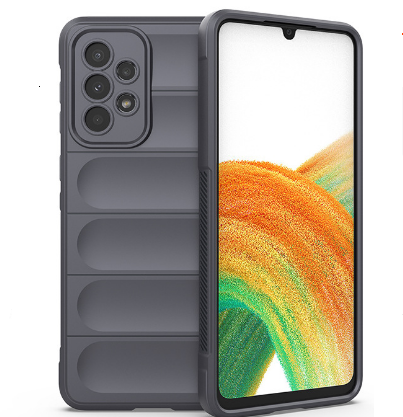 20828 Samsung A53 защитная крышка-чехол, фактурный силикон