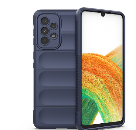20828 Samsung A53 защитная крышка-чехол, фактурный силикон