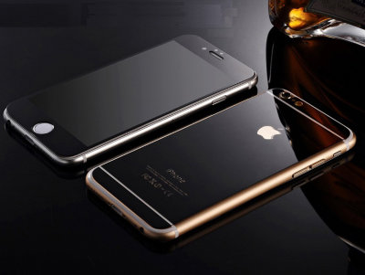 5-165 Защитное стекло комплект металический iPhone6+ (черный) 5-165 Защитное стекло комплект металический iPhone6+ (черный)