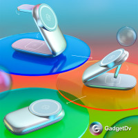 38537 Беспроводное зарядное устройство 3 в 1м Magfold