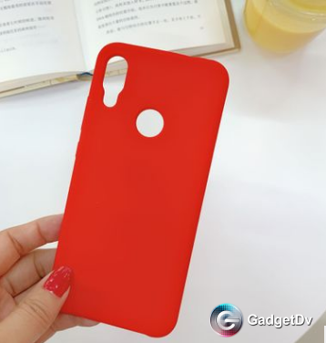 83890 Xiaomi Redmi Note 8 Pro защитная крышка-чехол, силикон однотон.