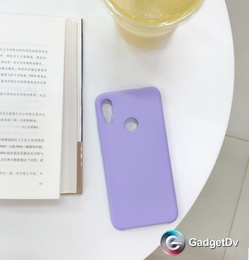 83890 Xiaomi Redmi Note 8 Pro защитная крышка-чехол, силикон однотон.