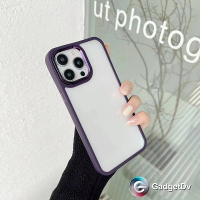 23555 Защитная крышка iPhone 15 пластик с окантовкой