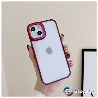23555 Защитная крышка iPhone 15 пластик с окантовкой