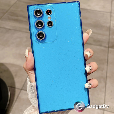 32097 Samsung A55 защитная крышка-чехол, с блестками