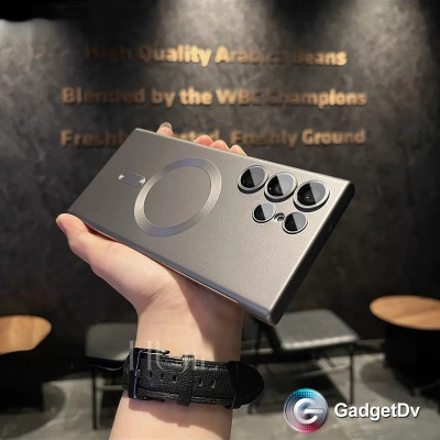 38662 Samsung S25 Ultra защитная крышка-чехол, блестящий пластик