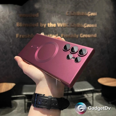 38662 Samsung S25 Ultra защитная крышка-чехол, блестящий пластик