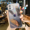 20324 iPhone13 Pro защитная крышка-чехол, перья