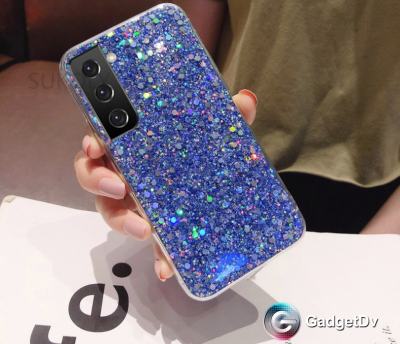 20830 Samsung A22s 5G защитная крышка-чехол, блестки