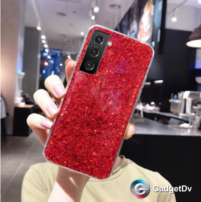 20830 Samsung A22s 5G защитная крышка-чехол, блестки