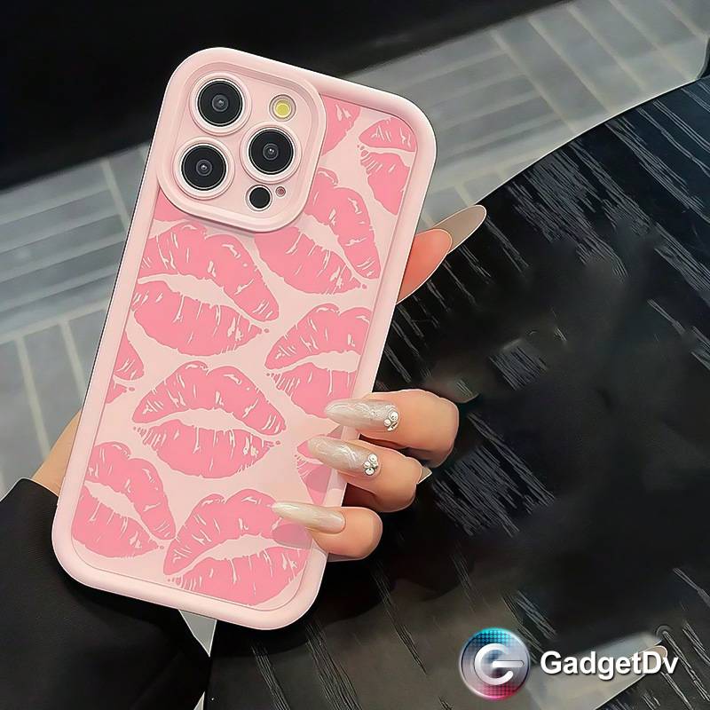 38234 iPhone 16 защитная крышка-чехол силикон с рисунком