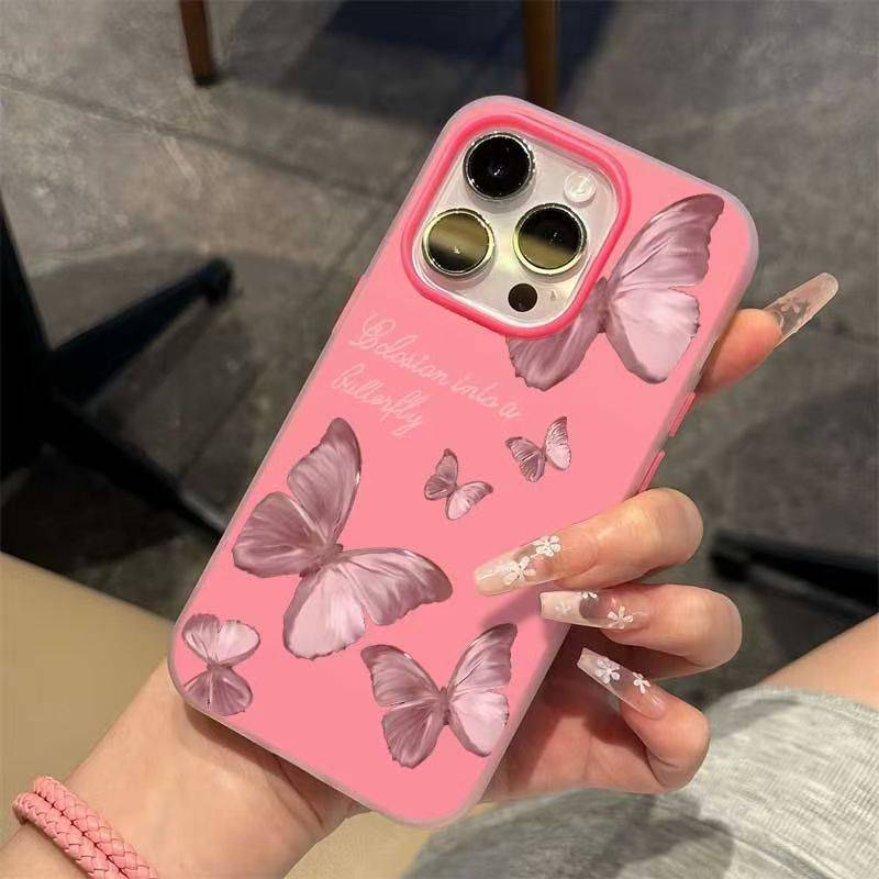 38234 iPhone 16 защитная крышка-чехол силикон с рисунком