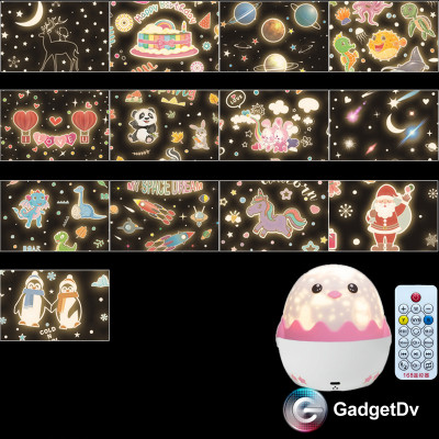 38547 Детский ночник-проектор "Пингвин"