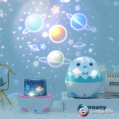 38547 Детский ночник-проектор "Пингвин"