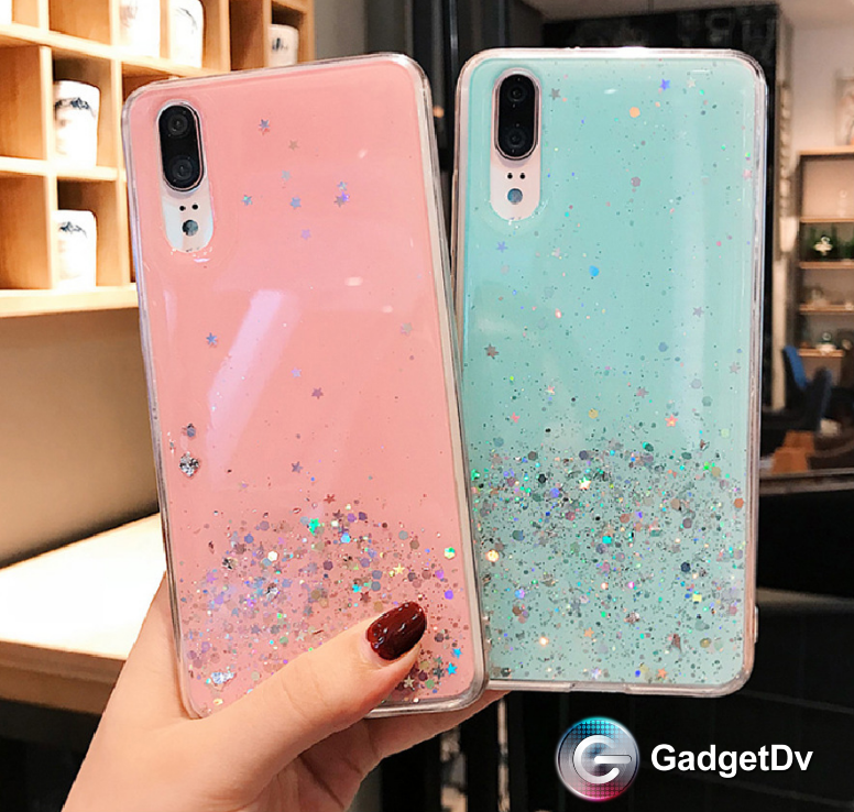 84040 Защитная крышка Honor 20 Pro, силикон/блестки