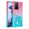 23557 Xiaomi 12T Защитная крышка-чехол, сыпучие блестки